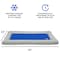 Arf Pets Dog Self Cooling Bed Pet Bed - Foam Based Bolster Bed for Extra Comfort, 22 x 35 APCLBM - alternate 4